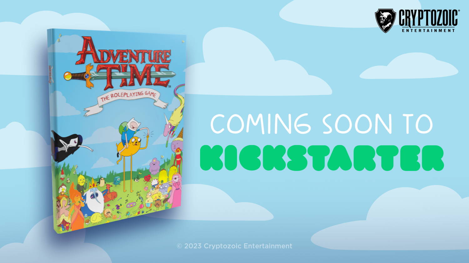 Cryptozoic Entertainment Announces Adventure Time: The Roleplaying Game