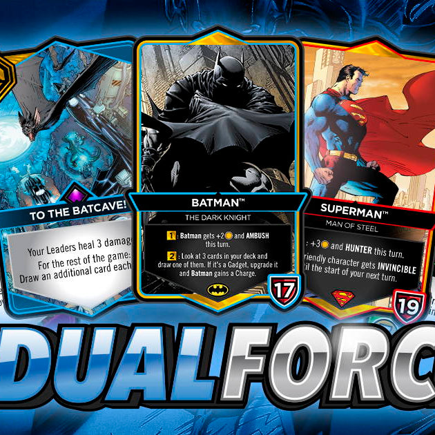 Cryptozoic Entertainment, YUKE’S, and Warner Bros. Interactive Entertainment Announce DC Dual Force