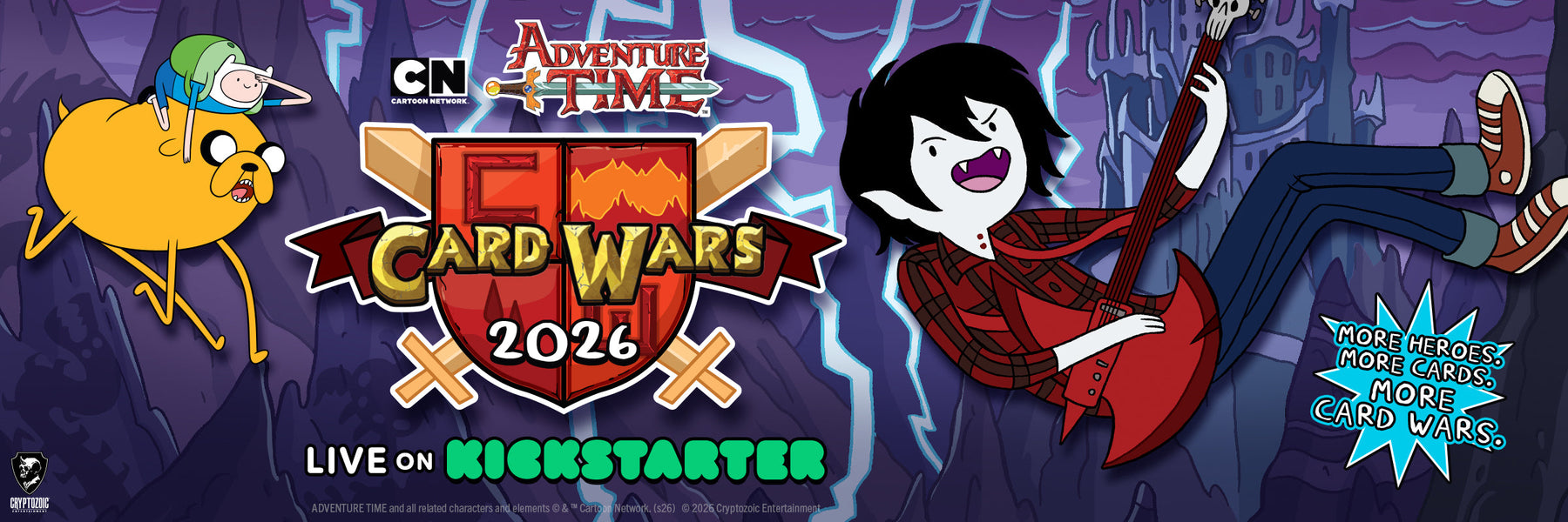 Adventure Time Card Wars 2026 - Press Release