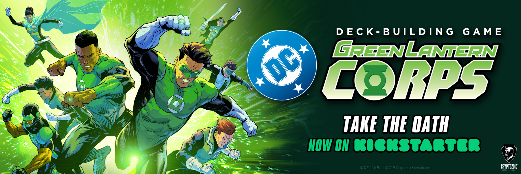 DC Deck-Building Game: Green Lantern Corps — Take the Oath — Now on Kickstarter