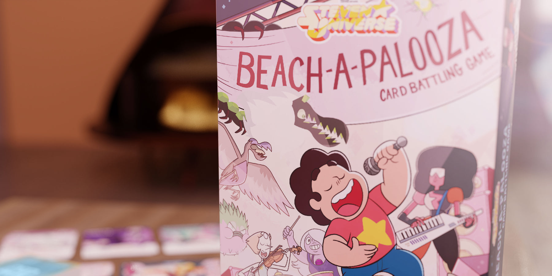 Cryptozoic Announces Kickstarter for Steven Universe: Beach-a-Palooza Card Battling Game