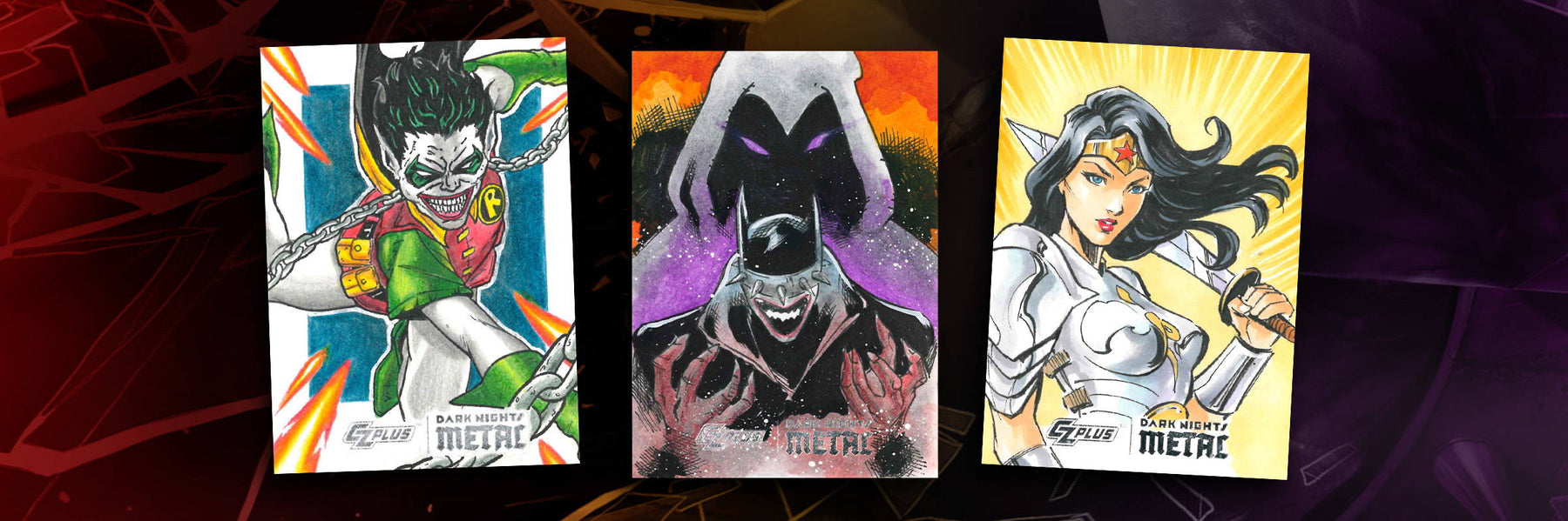 CZPlus Dark Nights: Metal Trading Cards: Sketch Card Showcase, Part 1