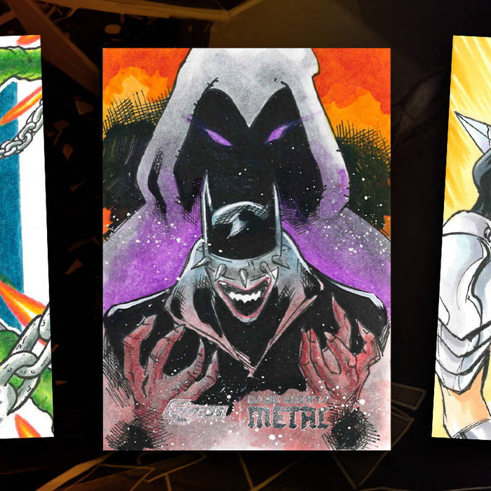 CZPlus Dark Nights: Metal Trading Cards: Sketch Card Showcase, Part 1