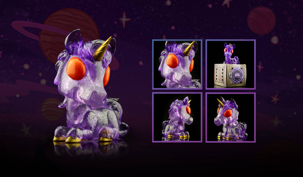 COSMIC UNICORN CRYPTKINS VINYL FIGURE (BLACK FRIDAY CRYPTOZOIC STORE E ...