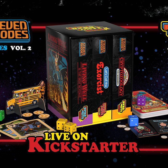 Cryptozoic Announces Kickstarter for Steven Rhodes Games Vol. 2