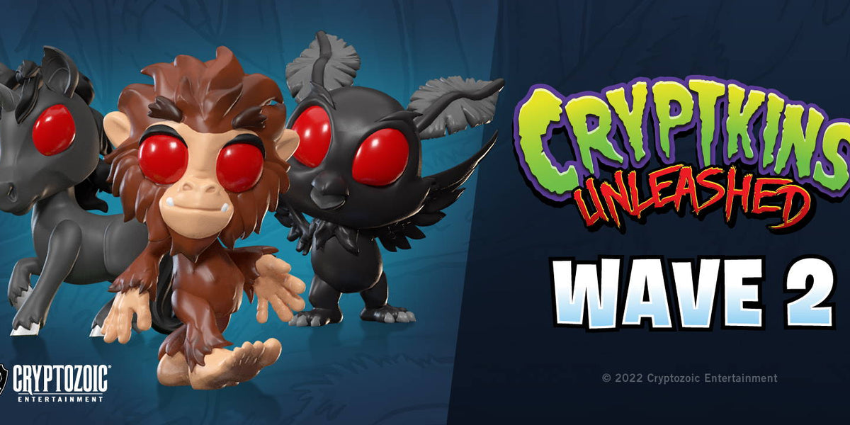 Cryptozoic Announces Wave 2 Release of Cryptkins™ Unleashed Vinyl Figu ...