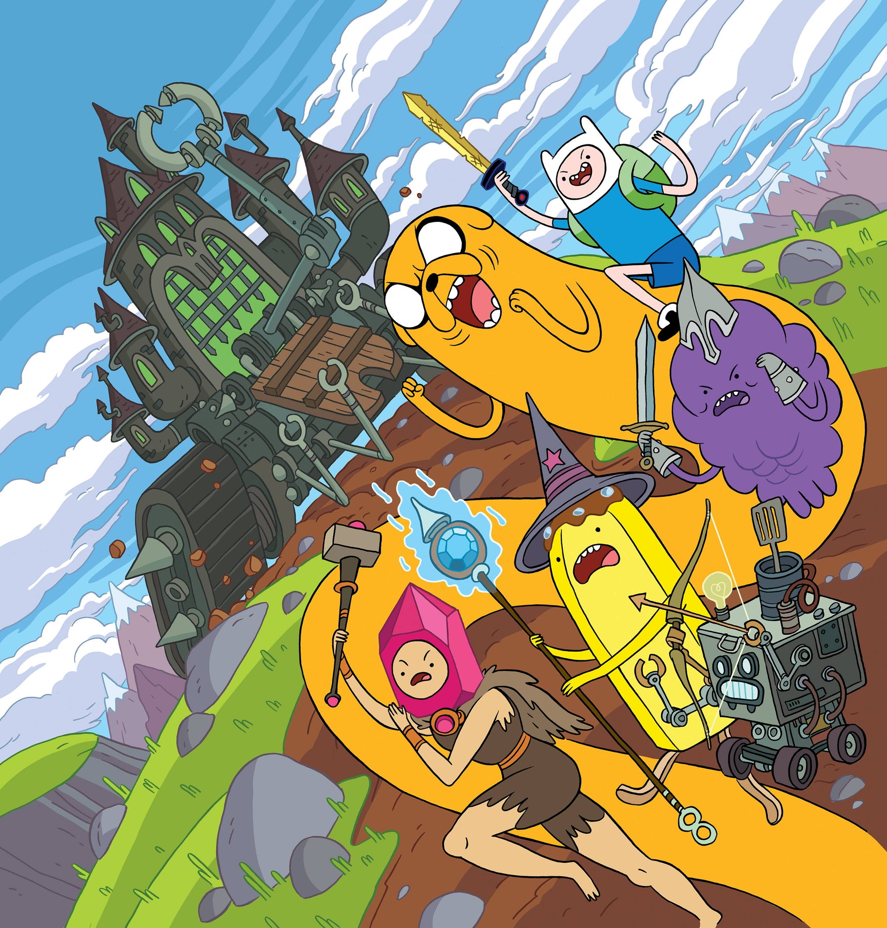 Cryptozoic Entertainment Launches Adventure Time: The Roleplaying Game Kickstarter Campaign