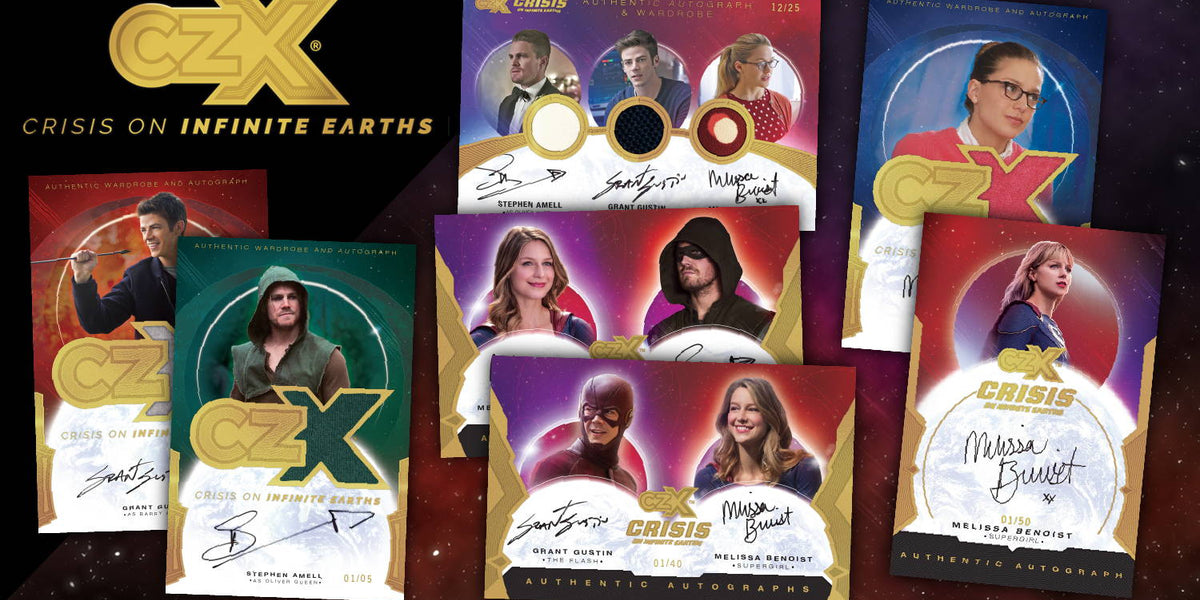 CZX Crisis on Infinite Earths: Oversized Autograph and Autograph