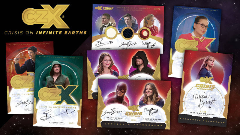 CZX Crisis on Infinite Earths: Oversized Autograph and Autograph