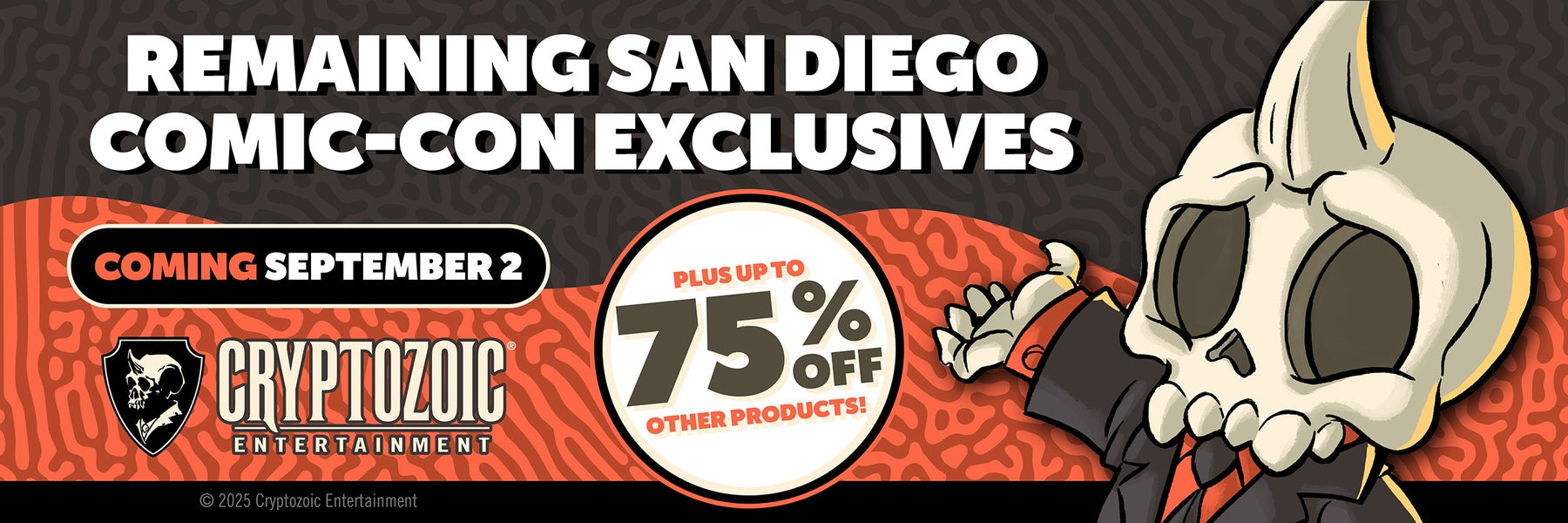 Remaining SDCC Exclusives + 75% Off Collectibles