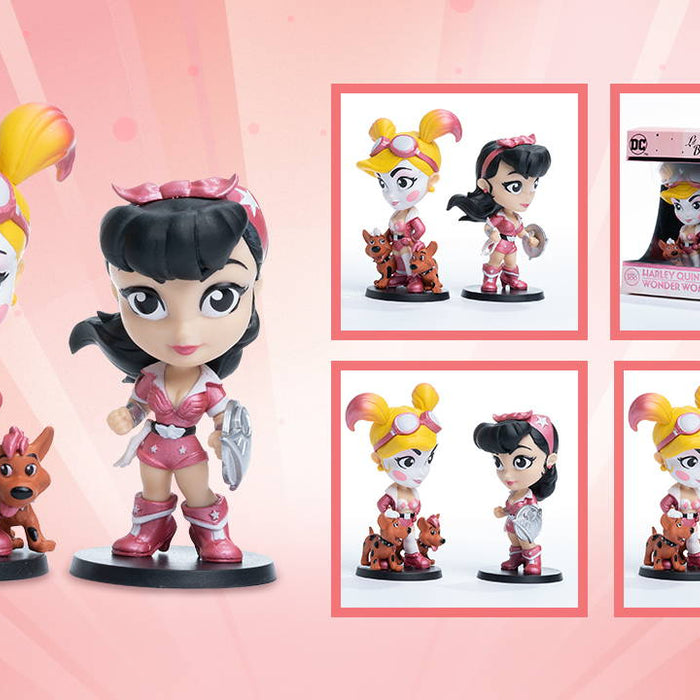 WONDER WOMAN AND HARLEY QUINN: POWERFUL IN PINK (CRYPTOZOIC EXCLUSIVE)