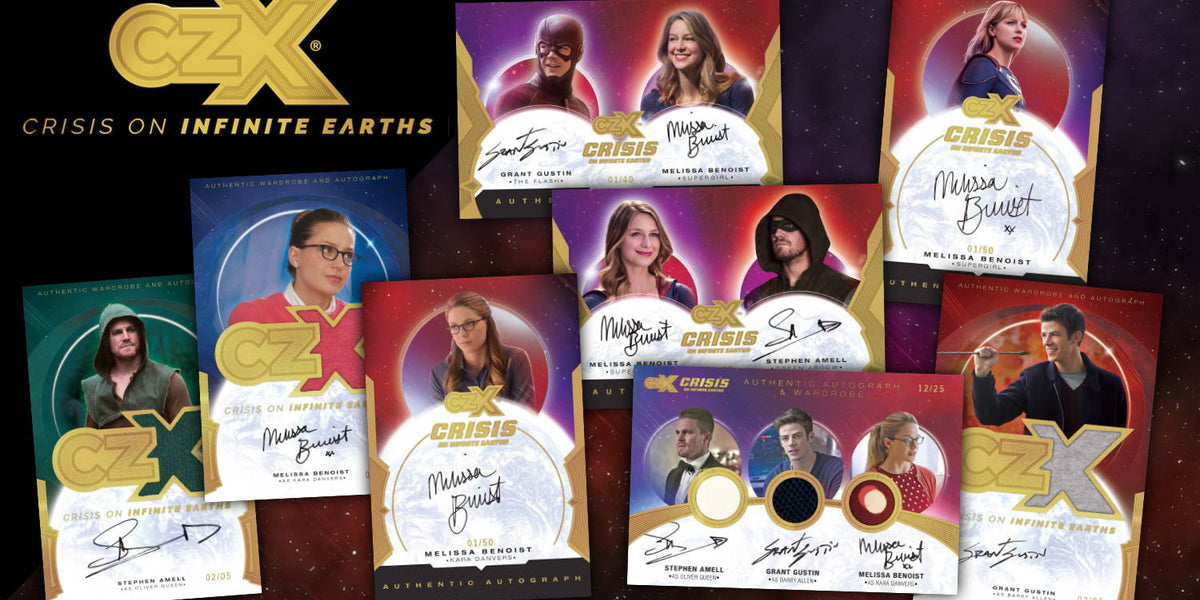 CZX Crisis on Infinite Earths: Oversized Autograph and Autograph