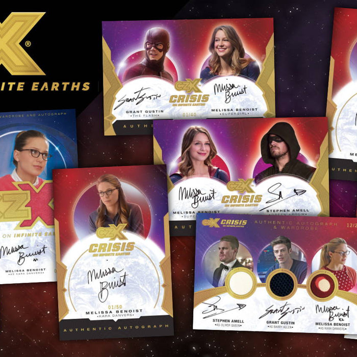 CZX Crisis on Infinite Earths:  Oversized Autograph and Autograph-Wardrobe Cards (eBay Exclusives) – Drop 5