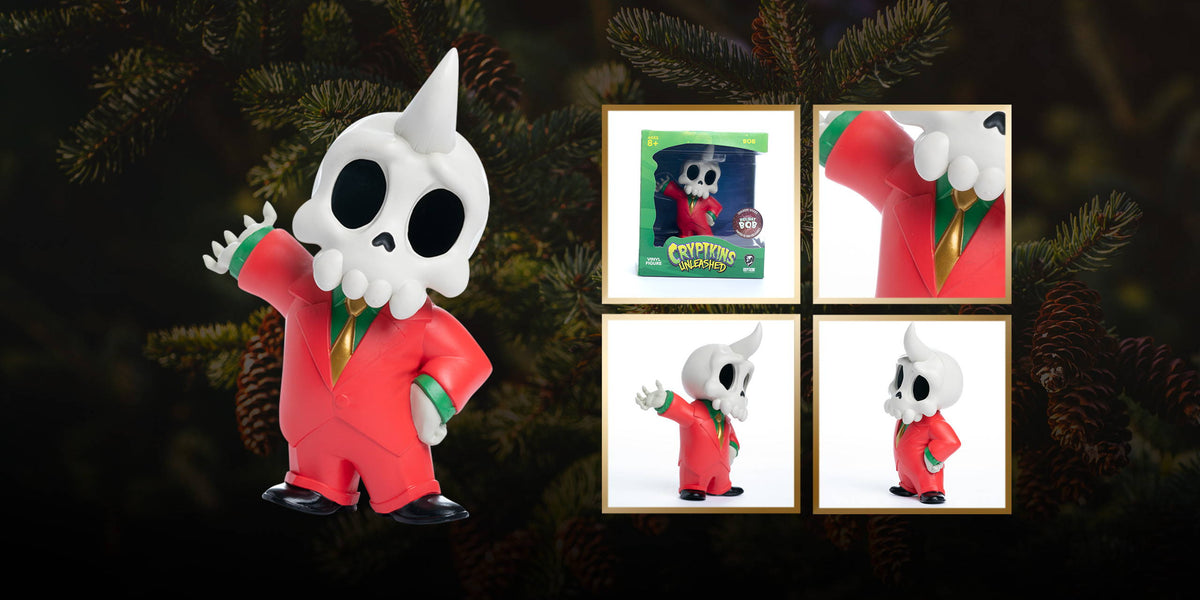 HOLIDAY BOB CRYPTKINS UNLEASHED VINYL FIGURE (CRYPTOZOIC STORE EXCLUSI ...
