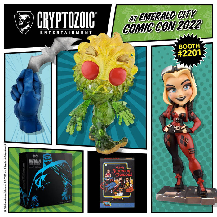 Cryptozoic Will Showcase New Collectibles, Games, and Exclusive Cryptkins Unleashed Figure at Emerald City Comic Con 2022