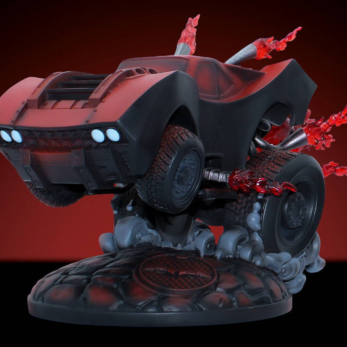 The Batman Designer Series Batmobile Statue: Red & Black Edition (Cryptozoic Exclusive)