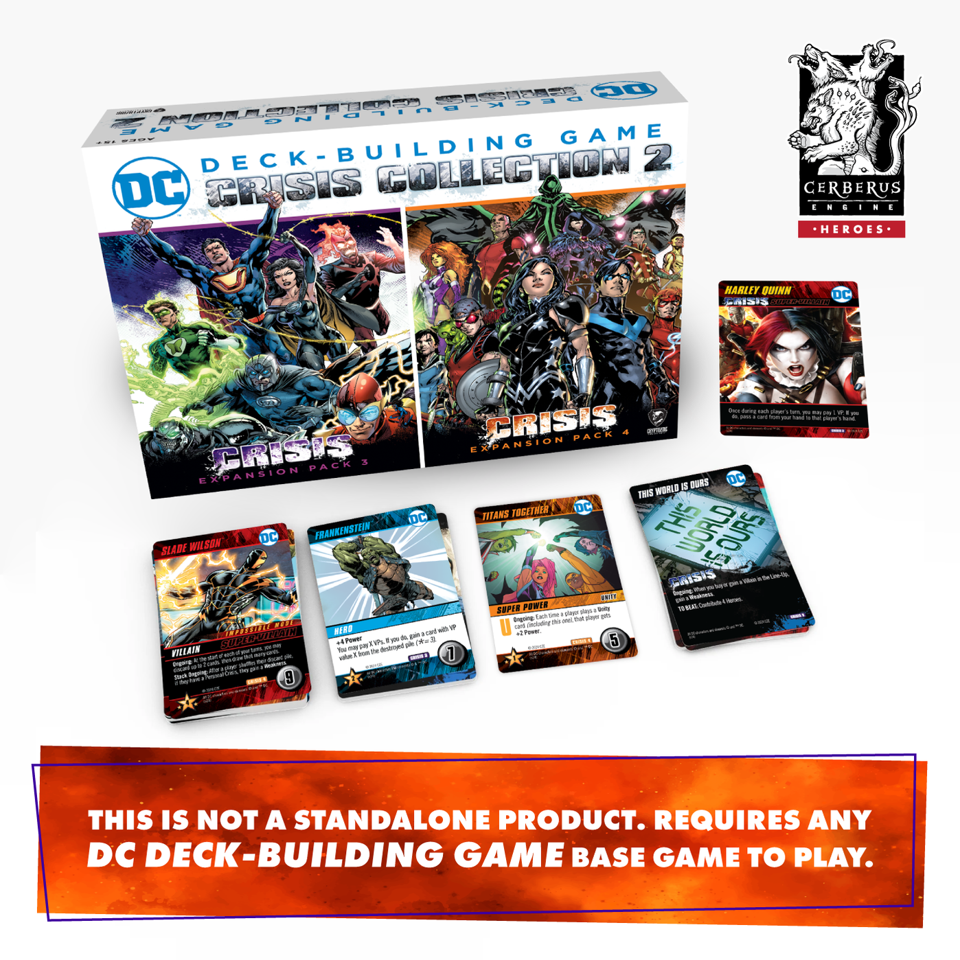 DC DECK-BUILDING GAME — Cryptozoic Entertainment