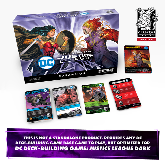 DC Comics - Justice League Dark Deck-Building Game Expansion DC Comics - Justice League Dark Deck-Building Game Expansion