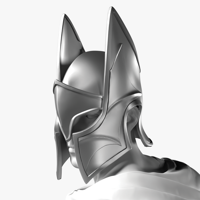 Batman: Champion of Gotham City Statue — Silver Edition
