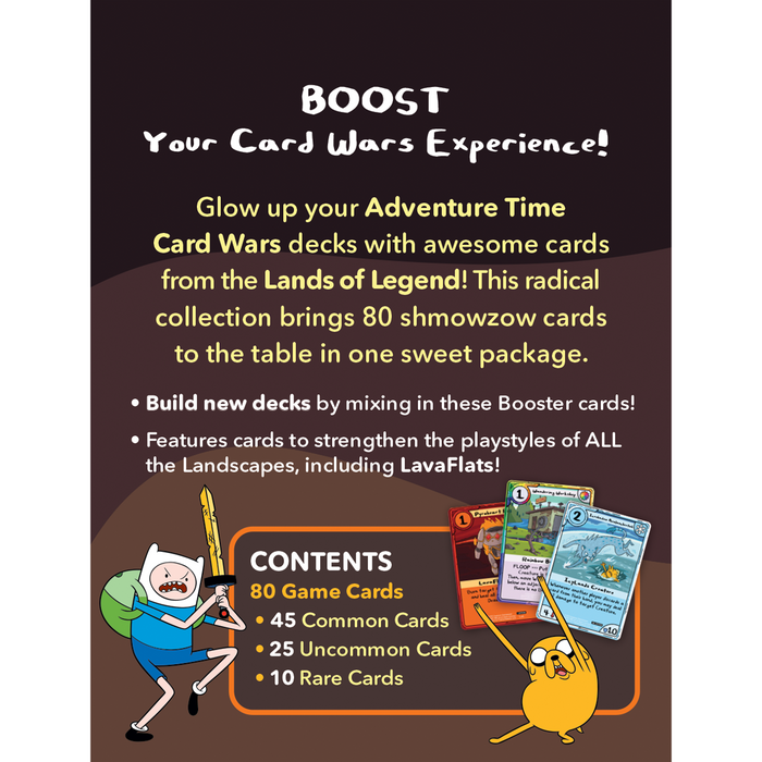 adventure time trading cards booster box Adventure Time Card Wars: Lands of Legend Booster Collection
