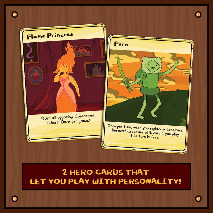 Adventure Time Card Wars Collector’s Pack: Flame Princess vs. Fern