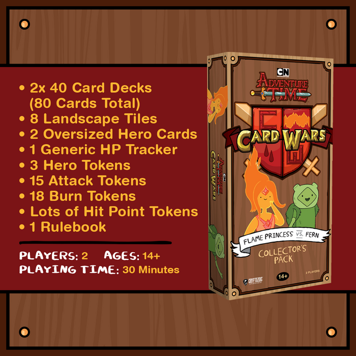Adventure Time Card Wars Collector’s Pack: Flame Princess vs. Fern