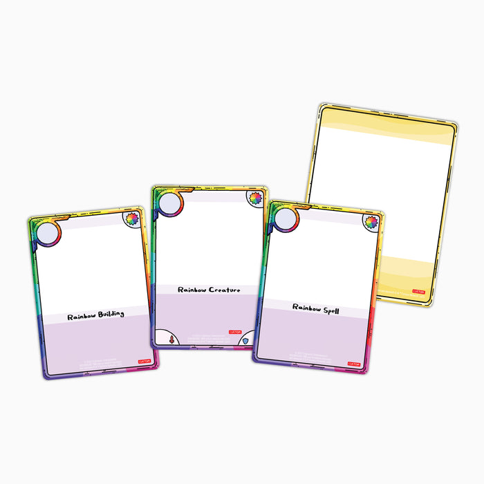 Adventure Time Card Wars: 3 Blank Cards & 1 Blank Hero