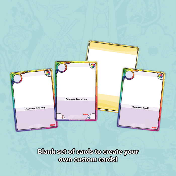 Adventure Time Card Wars: 3 Blank Cards & 1 Blank Hero