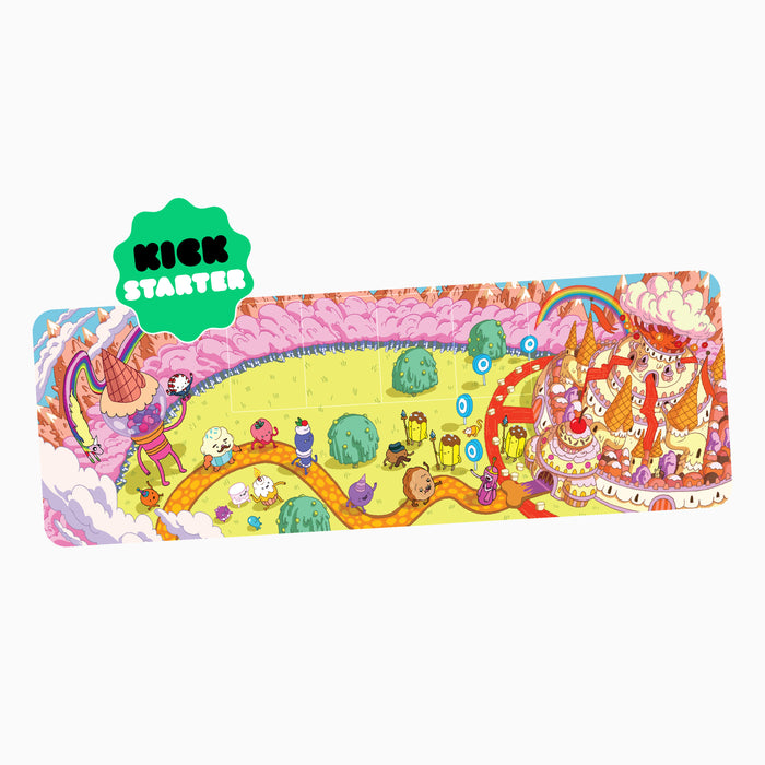 Adventure Time Card Wars: Candy Kingdom Playmat (Kickstarter Exclusive)