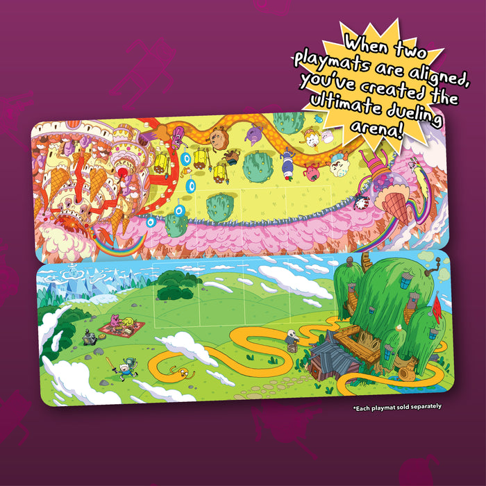 Adventure Time Card Wars: Candy Kingdom Playmat (Kickstarter Exclusive)