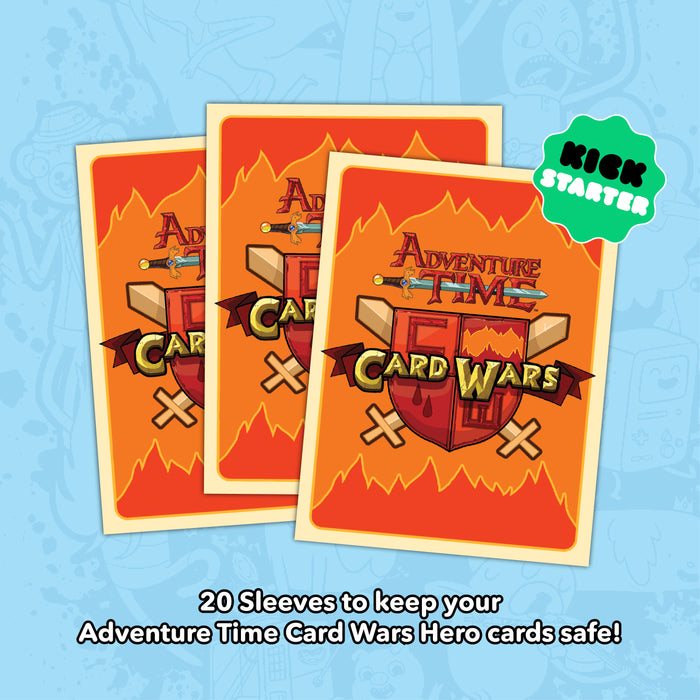 Adventure Time Card Wars: Oversized Sleeves - Classic Card Warrior (20 pack)
