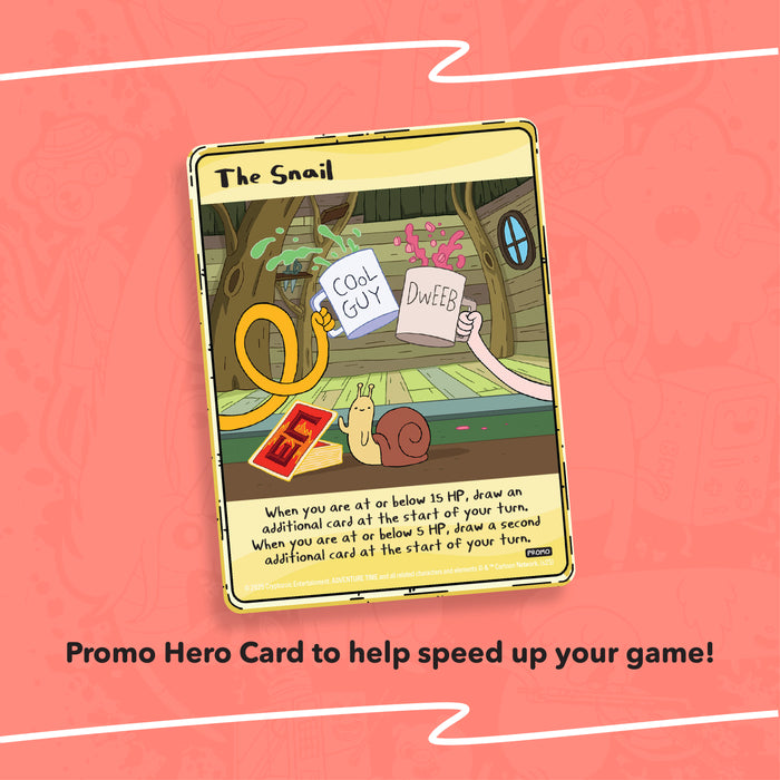 Adventure Time Card Wars: The Snail Promo Hero Card