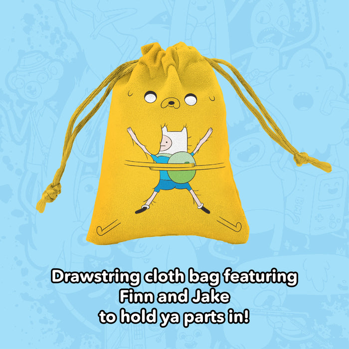 Adventure Time Card Wars: Acrylic Burn, Attack, & Mega HP Tokens & Bag (Kickstarter Exclusive)