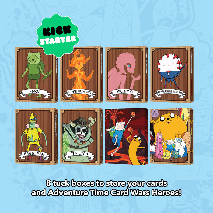 Adventure Time Card Wars: Tuck Boxes 2025 (Set of 8)