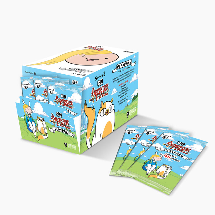 adventure time trading cards booster box Adventure Time Playpaks: Series 3 — Cryptozoic Entertainment