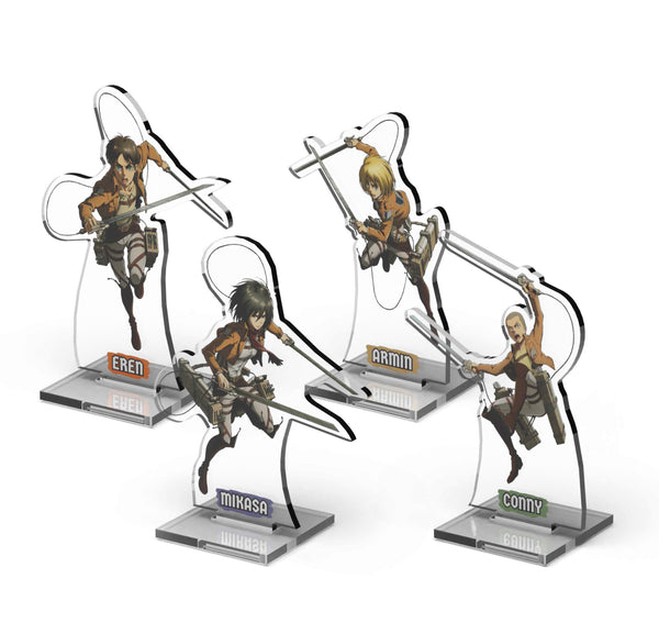 Attack on Titan 2DZ Acrylic Standees: Pack 1 — Cryptozoic