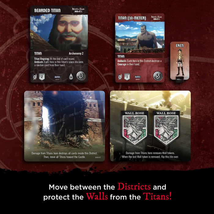 Attack on Titan Deck-Building Game: Season 1