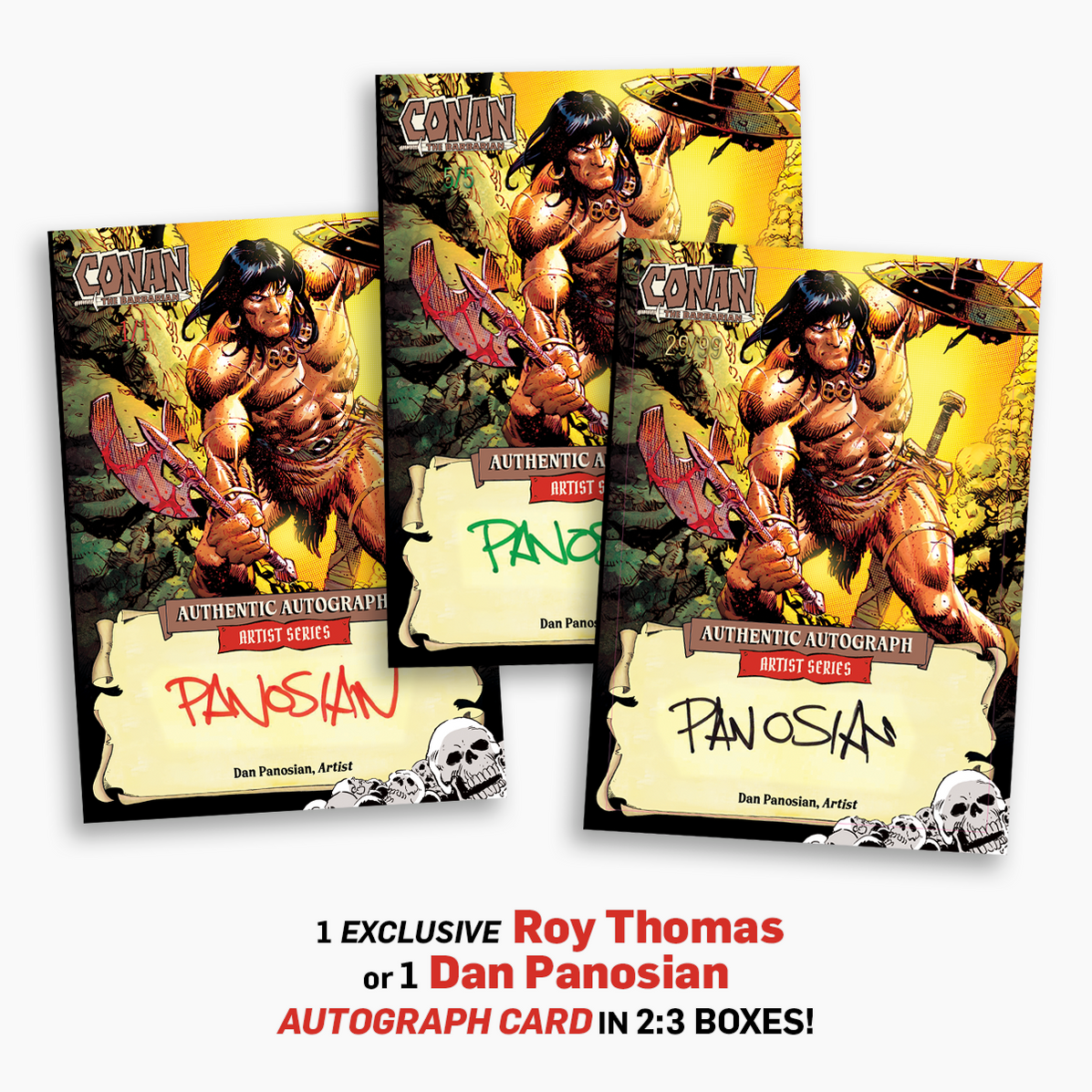 Conan the Barbarian Trading Cards Convention Box (SDCC 2025