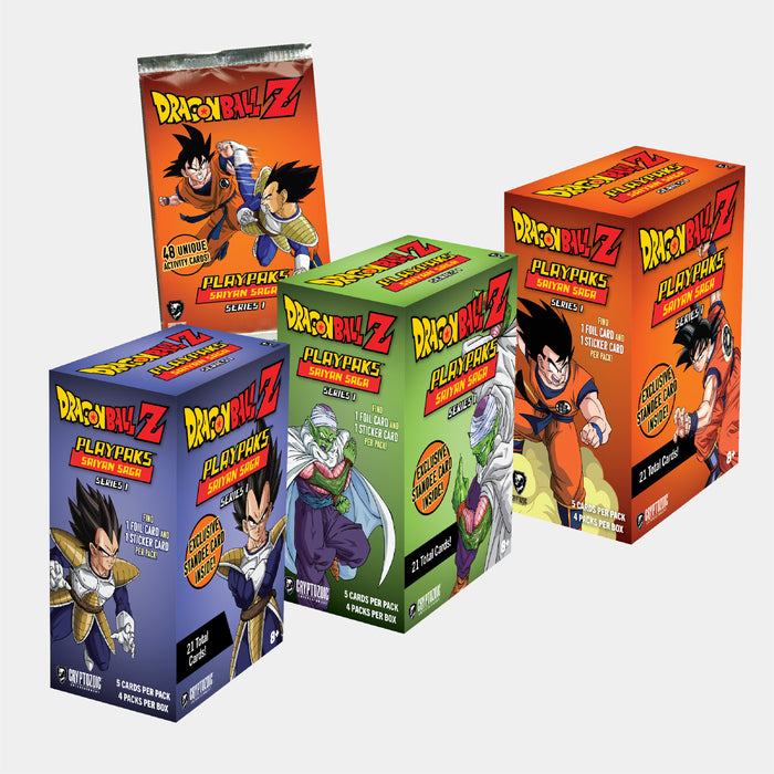 Dragon Ball Z Playpaks: Saiyan Saga (4-pack blaster box)