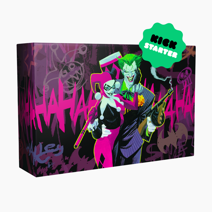 DC Deck-Building Game: Arkham Asylum (KICKSTARTER: Cover B - Matteo Scalera)