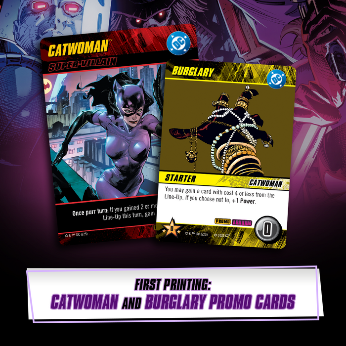 DC Deck-Building Game: Arkham Asylum (KICKSTARTER: Cover B - Matteo Scalera)