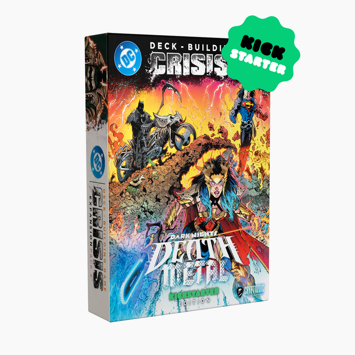 DC Deck-Building Game: Crisis Expansion Pack 5 — Death Metal (Kickstarter Editon)