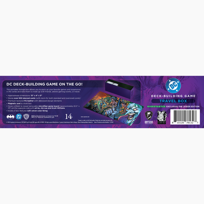 DC Deck-Building Game: Travel Box (Kickstarter Exclusive The Joker Edition)