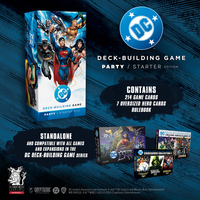 DC Deck-Building Game (Party/Starter Edition) Cryptozoic Entertainment DC Deck-Building Game (Party/Starter Edition) Cryptozoic Entertainment