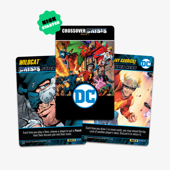 DC Deck-Building Game Crossover Crisis Pack 1 (Kickstarter Edition)