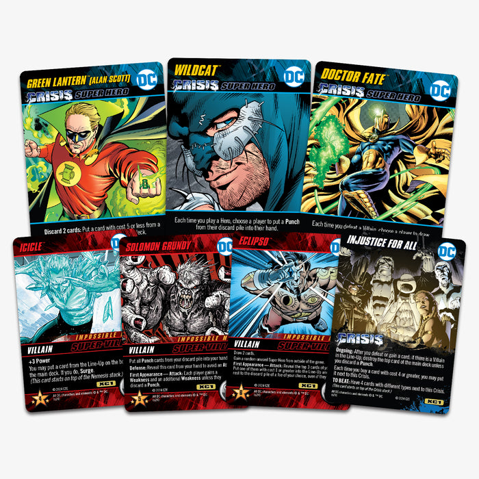 DC Deck-Building Game Crossover Crisis Pack 1 (Kickstarter Edition)