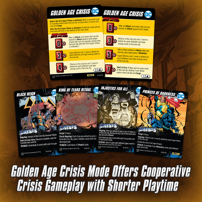 DC Deck-Building Game Crossover Crisis Pack 1 (Kickstarter Edition)