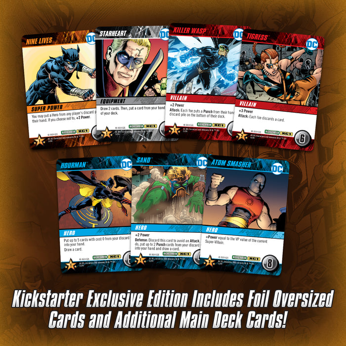 DC Deck-Building Game Crossover Crisis Pack 1 (Kickstarter Edition)