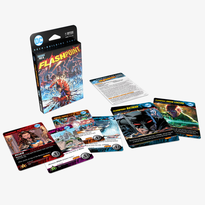 DC Deck-Building Game Crossover Pack 10: Flashpoint (Kickstarter Editi Cryptozoic Entertainment DC Deck-Building Game Crossover Pack 10: Flashpoint (Kickstarter Editi Cryptozoic Entertainment