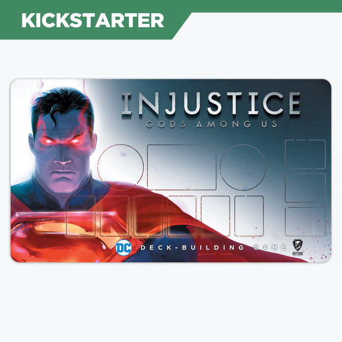 DC Deck-Building Game: Injustice Playmat (Kickstarter Exclusive)